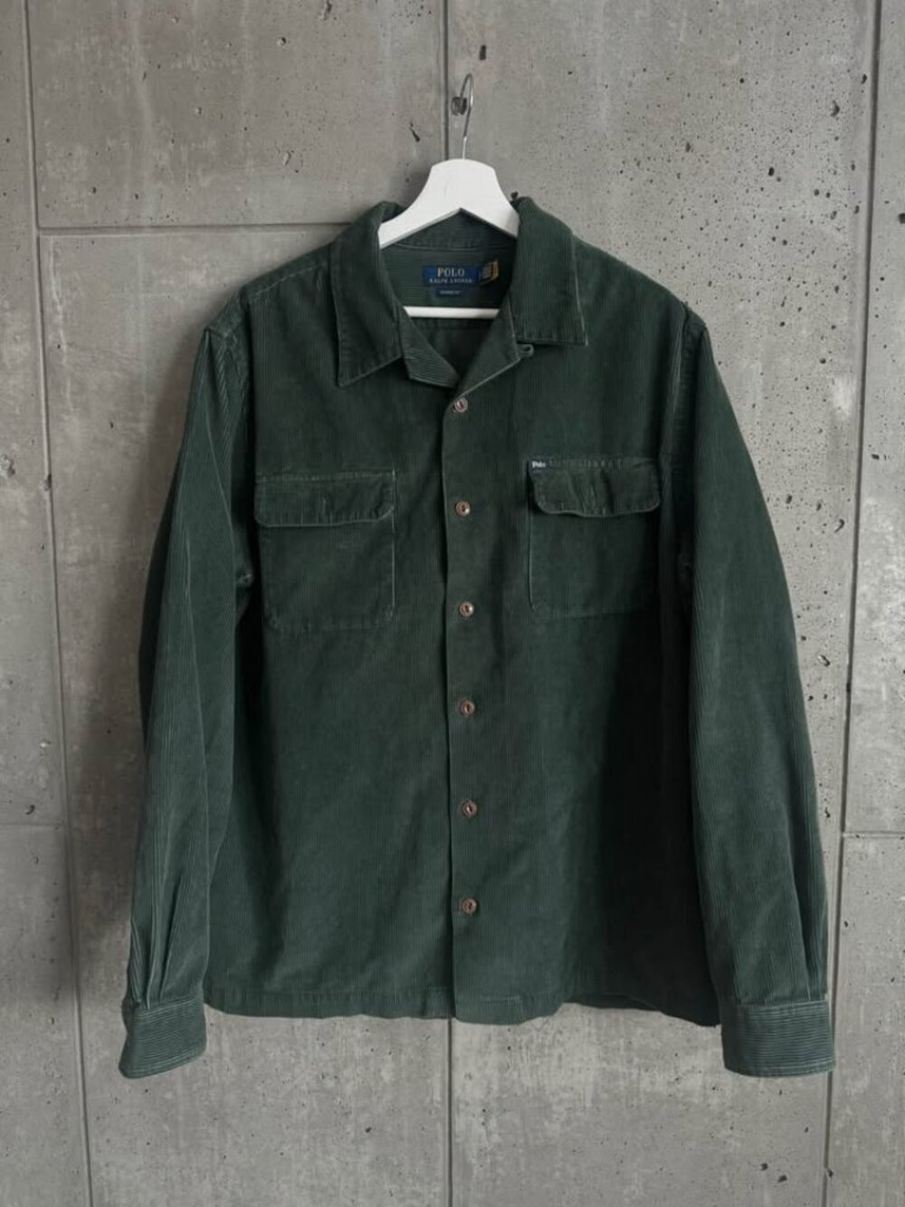 Polo Ralph Lauren Corduroy Jacket Green Men’s L Good Condition
